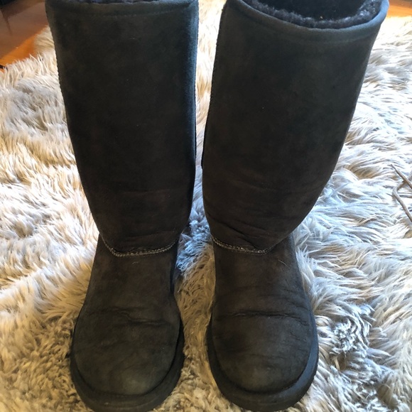 BLACK UGGS🖤🖤🖤 - Picture 1 of 7